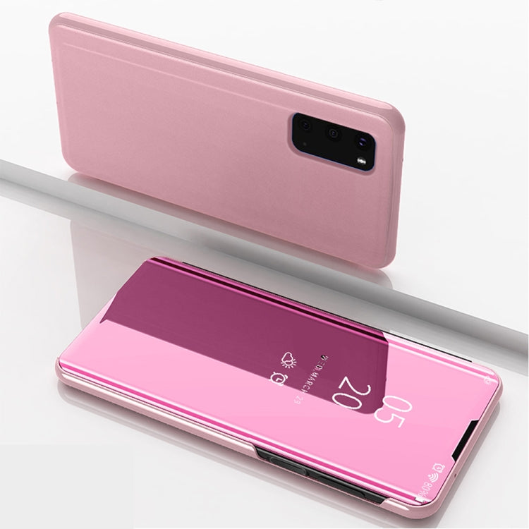 Custodia portafoglio in pelle con specchio per smartphone