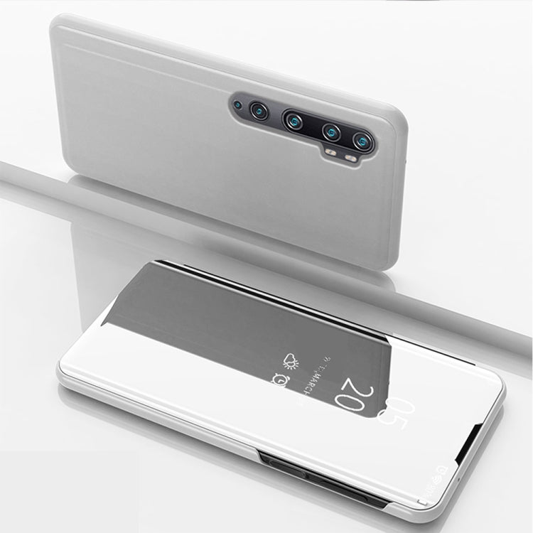 Custodia portafoglio in pelle con specchio per smartphone