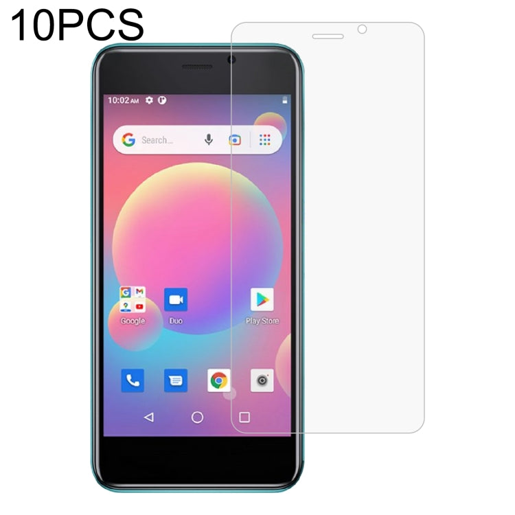 10 pellicole in vetro temperato da 0,26 mm 9H 2,5D, For Cubot J10 (10 PCS), For Cubot KingKong 5 (10 PCS), For Sharp Aquos Wish (10 PCS), For Coolpad Cool 20 Pro (10 PCS), For HTC Wildfire E2 Plus (10 PCS), For TCL T Pro (10 PCS)                       ...