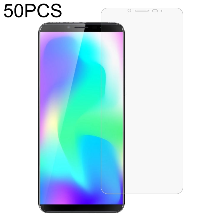 50 pellicole in vetro temperato da 0,26 mm 9H 2,5D, For Ulefone Note 12P (50 PCS ), For Cubot Note 20 / 20 Pro (50 PCS), For Cubot X19s / X19 (50 PCS), For Oukitel WP17 (50 PCS)