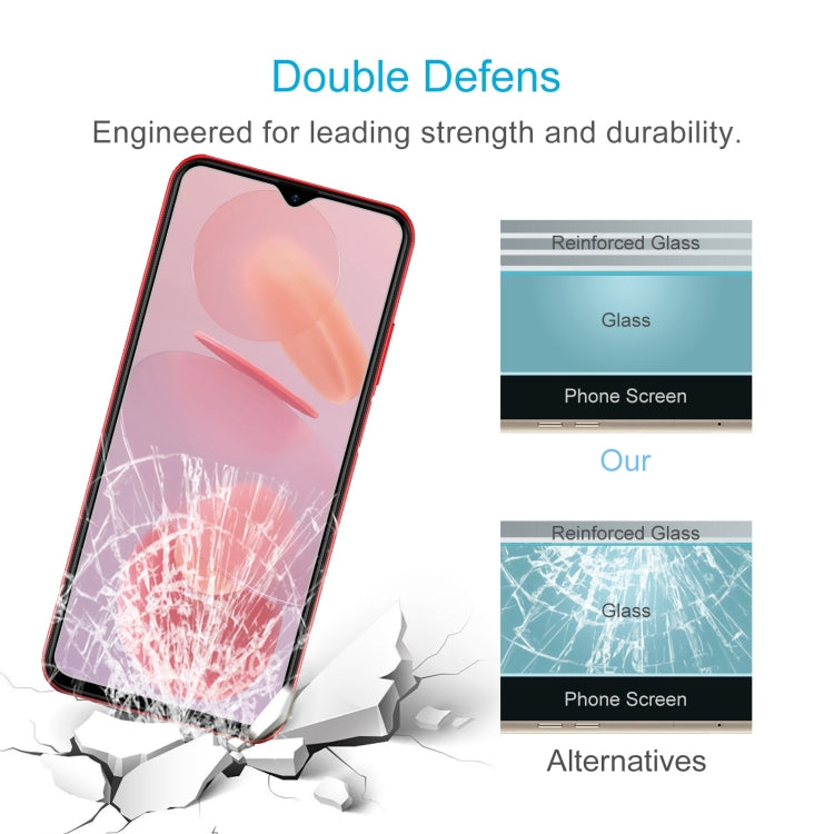 50 pellicole in vetro temperato da 0,26 mm 9H 2,5D, For Ulefone Note 12P (50 PCS ), For Cubot Note 20 / 20 Pro (50 PCS), For Cubot X19s / X19 (50 PCS), For Oukitel WP17 (50 PCS)