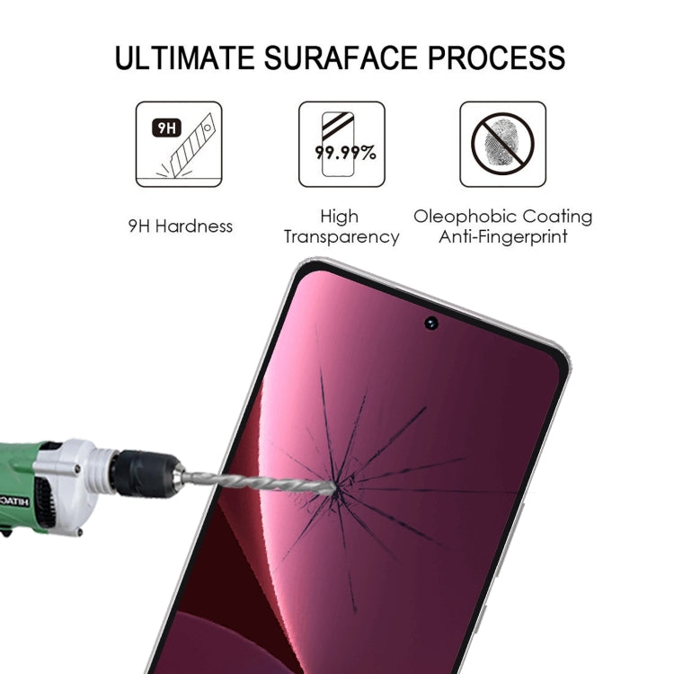 Pellicola in vetro temperato Full Glue 9H HD 3D con bordo curvo, For Xiaomi 12 Pro (1 PC)
