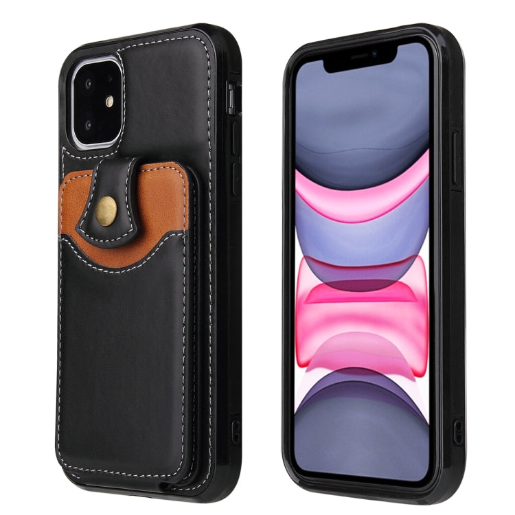 Custodia portafoglio in pelle per iPhone 13 mini