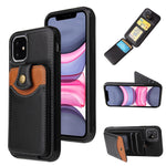 Custodia portafoglio in pelle per iPhone 13 mini