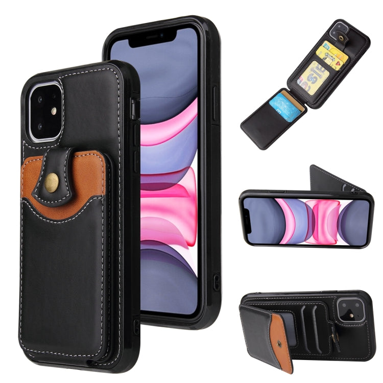 Custodia portafoglio in pelle per iPhone 13 mini