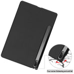 Custodia per tablet in pelle Custer Texture con supporto a tre pieghe, For Lenovo Tab P12 Pro 12.6, For Nokia  T20, For TCL Tab 10s