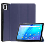 Custodia per tablet in pelle Custer Texture con supporto a tre pieghe, For Lenovo Tab P12 Pro 12.6, For Nokia  T20, For TCL Tab 10s