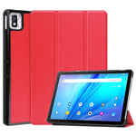 Custodia per tablet in pelle Custer Texture con supporto a tre pieghe, For Lenovo Tab P12 Pro 12.6, For Nokia  T20, For TCL Tab 10s