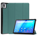 Custodia per tablet in pelle Custer Texture con supporto a tre pieghe, For Lenovo Tab P12 Pro 12.6, For Nokia  T20, For TCL Tab 10s