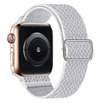 Cinturino in nylon con trama W per serie Apple Watch, 7 41mm / 6&SE&5&4 40mm / 3&2&1 38mm, 7 45mm / 6&SE&5&4 44mm / 3&2&1 42mm