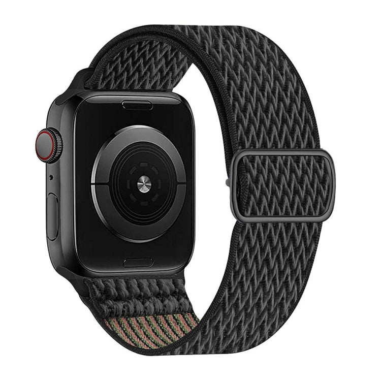 Cinturino in nylon con trama W per serie Apple Watch, 7 41mm / 6&SE&5&4 40mm / 3&2&1 38mm, 7 45mm / 6&SE&5&4 44mm / 3&2&1 42mm
