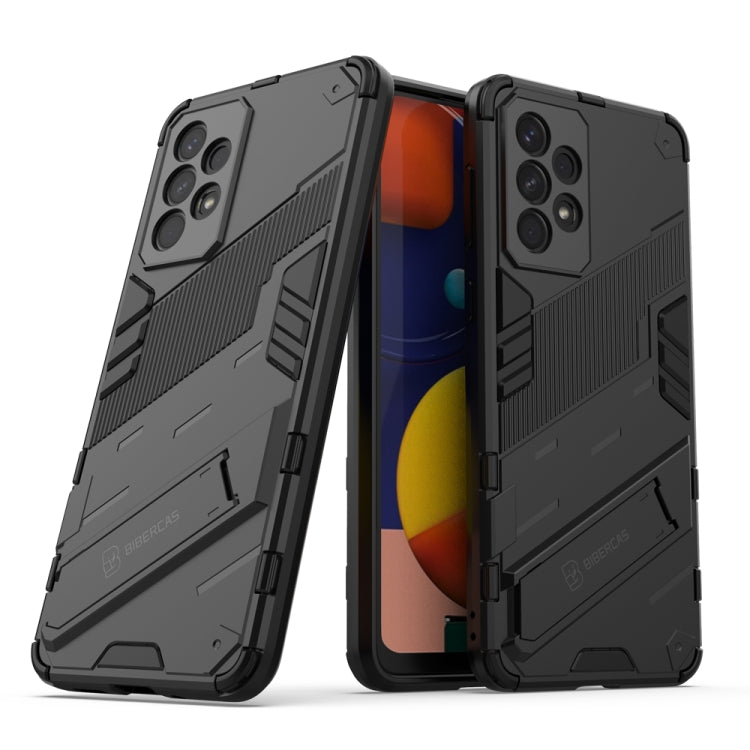 Punk Armor 2 in 1 PC + custodia per telefono antiurto in TPU con supporto invisibile, For Samsung Galaxy A33 5G, For Samsung Galaxy A53 5G, For Samsung Galaxy A73 5G