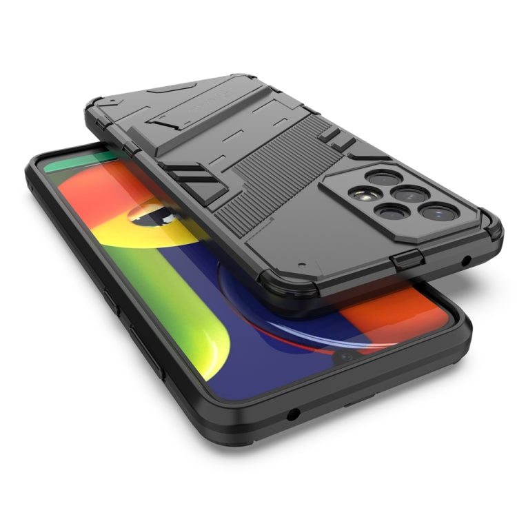 Punk Armor 2 in 1 PC + custodia per telefono antiurto in TPU con supporto invisibile, For Samsung Galaxy A33 5G, For Samsung Galaxy A53 5G, For Samsung Galaxy A73 5G