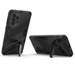Punk Armor 2 in 1 PC + custodia per telefono antiurto in TPU con supporto invisibile, For Samsung Galaxy A33 5G, For Samsung Galaxy A53 5G, For Samsung Galaxy A73 5G