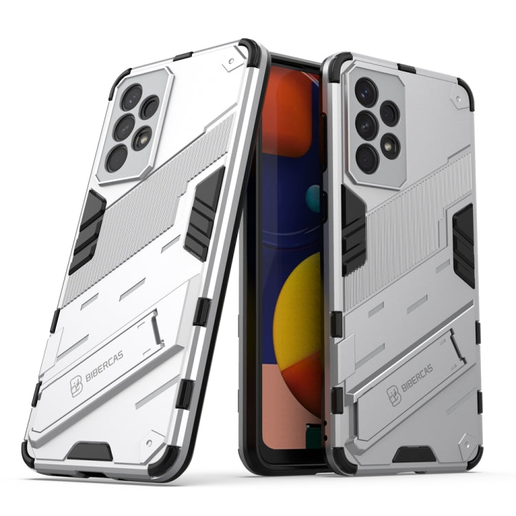 Punk Armor 2 in 1 PC + custodia per telefono antiurto in TPU con supporto invisibile, For Samsung Galaxy A33 5G, For Samsung Galaxy A53 5G, For Samsung Galaxy A73 5G