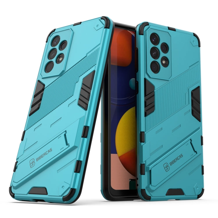Punk Armor 2 in 1 PC + custodia per telefono antiurto in TPU con supporto invisibile, For Samsung Galaxy A33 5G, For Samsung Galaxy A53 5G, For Samsung Galaxy A73 5G