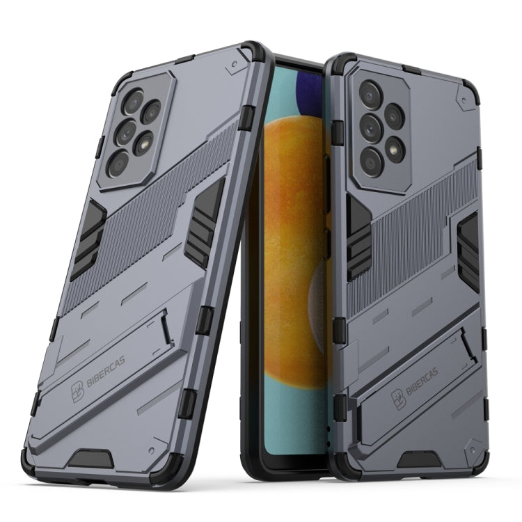 Punk Armor 2 in 1 PC + custodia per telefono antiurto in TPU con supporto invisibile, For Samsung Galaxy A33 5G, For Samsung Galaxy A53 5G, For Samsung Galaxy A73 5G