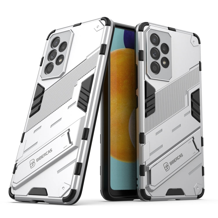 Punk Armor 2 in 1 PC + custodia per telefono antiurto in TPU con supporto invisibile, For Samsung Galaxy A33 5G, For Samsung Galaxy A53 5G, For Samsung Galaxy A73 5G