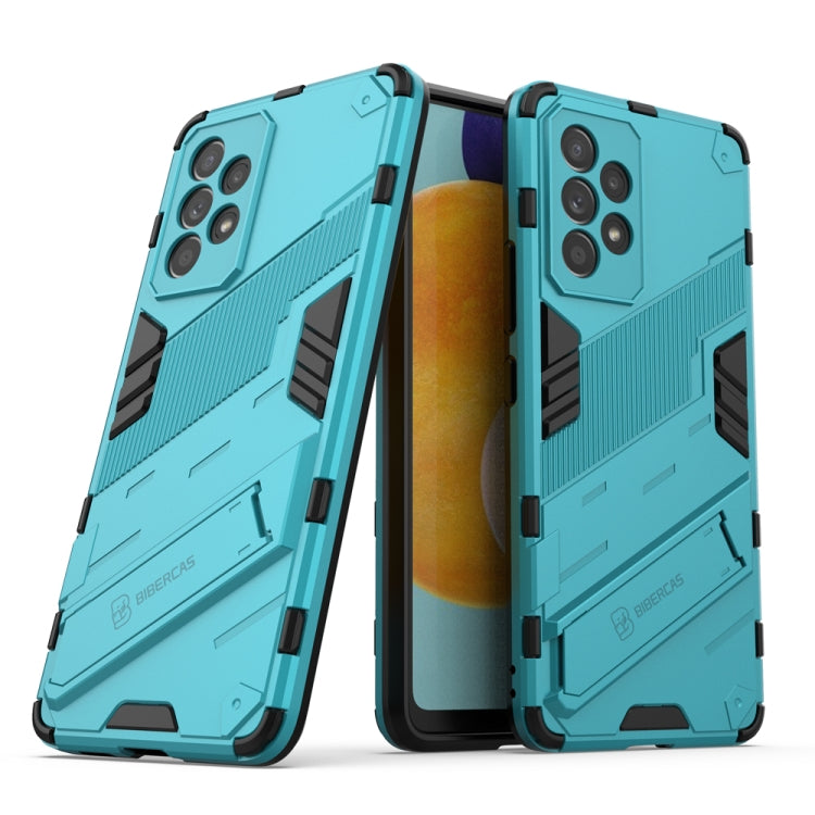 Punk Armor 2 in 1 PC + custodia per telefono antiurto in TPU con supporto invisibile, For Samsung Galaxy A33 5G, For Samsung Galaxy A53 5G, For Samsung Galaxy A73 5G