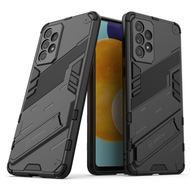 Punk Armor 2 in 1 PC + custodia per telefono antiurto in TPU con supporto invisibile, For Samsung Galaxy A33 5G, For Samsung Galaxy A53 5G, For Samsung Galaxy A73 5G
