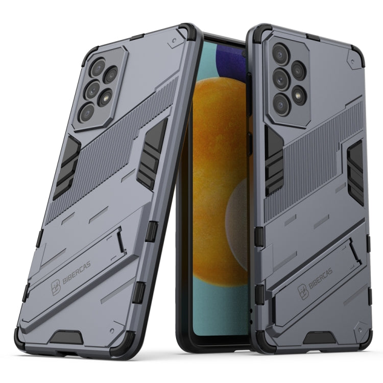 Punk Armor 2 in 1 PC + custodia per telefono antiurto in TPU con supporto invisibile, For Samsung Galaxy A33 5G, For Samsung Galaxy A53 5G, For Samsung Galaxy A73 5G