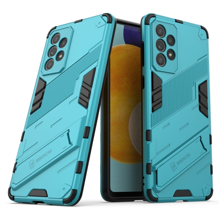 Punk Armor 2 in 1 PC + custodia per telefono antiurto in TPU con supporto invisibile, For Samsung Galaxy A33 5G, For Samsung Galaxy A53 5G, For Samsung Galaxy A73 5G