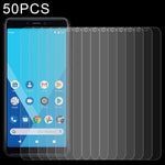 50 pellicole in vetro temperato da 0,26 mm 9H 2,5D, For BLU Studio X10+ (50 PCS), For BLU Studio X10L (50 PCS), For BLU C7 (50 PCS), For Wiko Y52 (50 PCS), For BLU G50 Plus (50 PCS), For Wiko Sunny 5 Lite (50 PCS), For BLU G60 (50 PCS)                 ...
