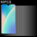 50 pellicole in vetro temperato da 0,26 mm 9H 2,5D, For BLU Studio X10+ (50 PCS), For BLU Studio X10L (50 PCS), For BLU C7 (50 PCS), For Wiko Y52 (50 PCS), For BLU G50 Plus (50 PCS), For Wiko Sunny 5 Lite (50 PCS), For BLU G60 (50 PCS)                 ...