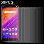 50 pellicole in vetro temperato da 0,26 mm 9H 2,5D, For BLU Studio X10+ (50 PCS), For BLU Studio X10L (50 PCS), For BLU C7 (50 PCS), For Wiko Y52 (50 PCS), For BLU G50 Plus (50 PCS), For Wiko Sunny 5 Lite (50 PCS), For BLU G60 (50 PCS)                 ...