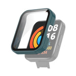 PC + custodia protettiva per orologio in vetro temperato, For Xiaomi Redmi Watch 2 Lite