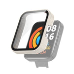 PC + custodia protettiva per orologio in vetro temperato, For Xiaomi Redmi Watch 2 Lite