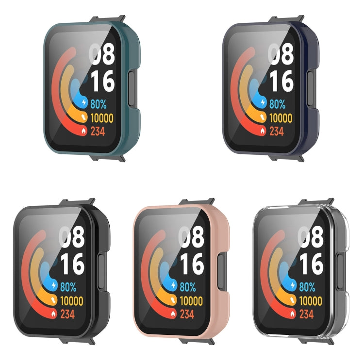 PC + custodia protettiva per orologio in vetro temperato, For Xiaomi Redmi Watch 2 Lite