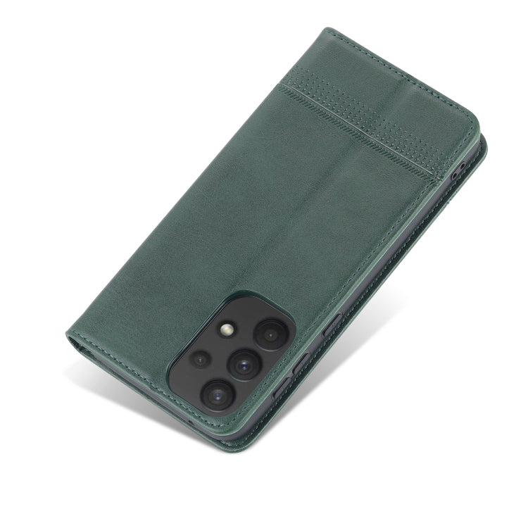 AZNS Custodia per telefono in pelle a vibrazione orizzontale con struttura in vitello magnetico, For Samsung Galaxy A33 5G, For Samsung Galaxy S22, For Samsung Galaxy S22+