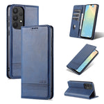 AZNS Custodia per telefono in pelle a vibrazione orizzontale con struttura in vitello magnetico, For Samsung Galaxy A33 5G, For Samsung Galaxy S22, For Samsung Galaxy S22+