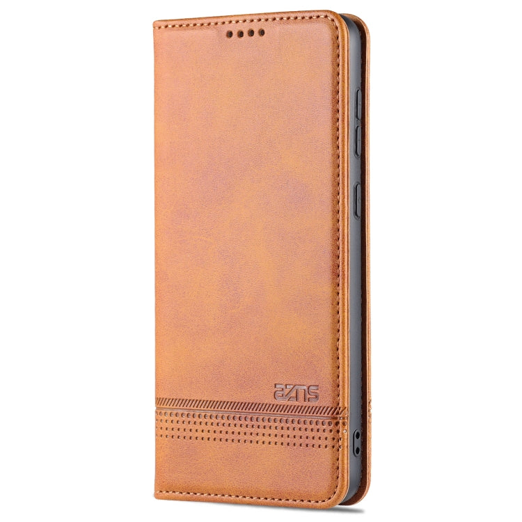 AZNS Custodia per telefono in pelle a vibrazione orizzontale con struttura in vitello magnetico, For Samsung Galaxy A33 5G, For Samsung Galaxy S22, For Samsung Galaxy S22+