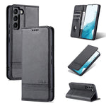 AZNS Custodia per telefono in pelle a vibrazione orizzontale con struttura in vitello magnetico, For Samsung Galaxy A33 5G, For Samsung Galaxy S22, For Samsung Galaxy S22+