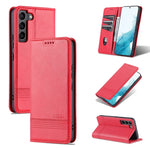 AZNS Custodia per telefono in pelle a vibrazione orizzontale con struttura in vitello magnetico, For Samsung Galaxy A33 5G, For Samsung Galaxy S22, For Samsung Galaxy S22+