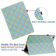 Custodia per tablet in pelle Color Weave Smart, For iPad Pro 11 2018 / 2021 / 2020 / Air 4 2020