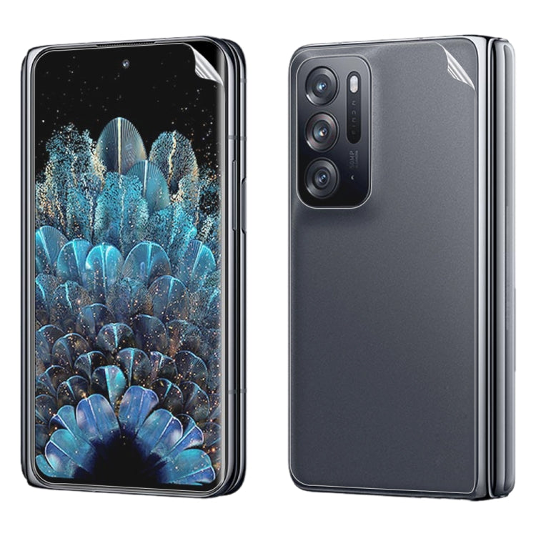 Full Screen Protector Pellicola idrogel antideflagrante, For OPPO Find N (Big Screen + Front Rear Film) (1 PC), For OPPO Find N (Front Film) (1 PC), For OPPO Find N (Big Screen) (1 PC), For OPPO Find N (Front Rear Film) (1 PC)                          ...