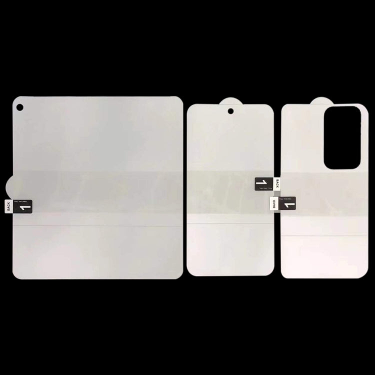 25 PCS Full Screen Protector Pellicola idrogel antideflagrante, For OPPO Find N (Big Screen + Front Rear Film) (25 PCS), For OPPO Find N (Front Film) (25 PCS), For OPPO Find N (Big Screen) (25 PCS), For OPPO Find N (Front Rear Film) (25 PCS)           ...