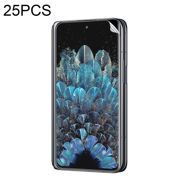 25 PCS Full Screen Protector Pellicola idrogel antideflagrante, For OPPO Find N (Big Screen + Front Rear Film) (25 PCS), For OPPO Find N (Front Film) (25 PCS), For OPPO Find N (Big Screen) (25 PCS), For OPPO Find N (Front Rear Film) (25 PCS)           ...