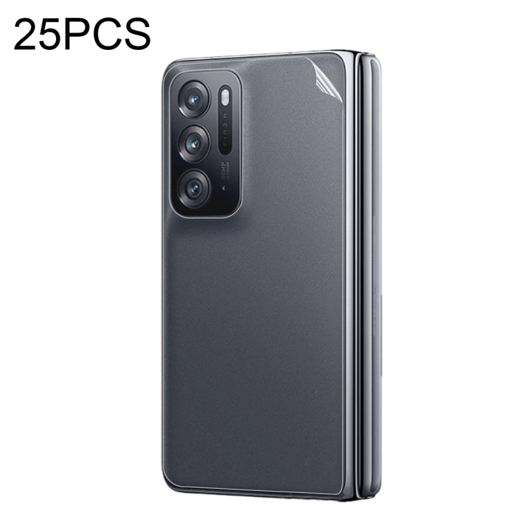 25 PCS Full Screen Protector Pellicola idrogel antideflagrante, For OPPO Find N (Big Screen + Front Rear Film) (25 PCS), For OPPO Find N (Front Film) (25 PCS), For OPPO Find N (Big Screen) (25 PCS), For OPPO Find N (Front Rear Film) (25 PCS)           ...