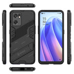 Punk Armor 2 in 1 PC + custodia per telefono antiurto in TPU con supporto invisibile, For OPPO Reno7 SE 5G, For Xiaomi Mi 12