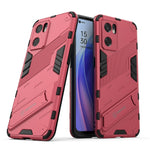 Punk Armor 2 in 1 PC + custodia per telefono antiurto in TPU con supporto invisibile, For OPPO Reno7 SE 5G, For Xiaomi Mi 12