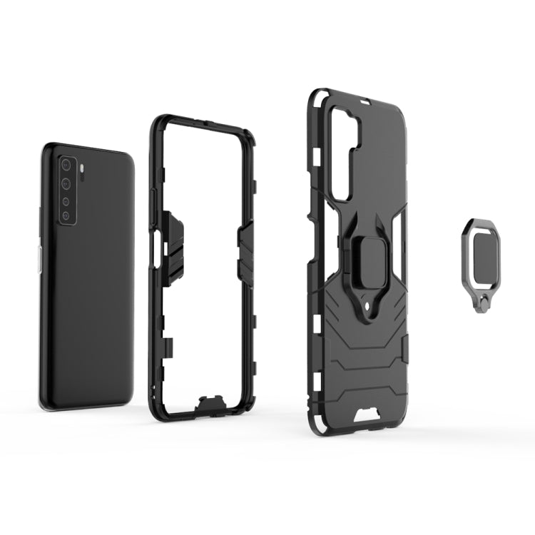 Custodia protettiva antiurto per PC + TPU con supporto per anello magnetico, For Huawei nova7 SE, For OPPO Reno7 SE 5G, For Xiaomi 12