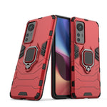 Custodia protettiva antiurto per PC + TPU con supporto per anello magnetico, For Huawei nova7 SE, For OPPO Reno7 SE 5G, For Xiaomi 12