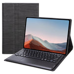 Custodia in pelle SF109-A Tree Texture tastiera Bluetooth con Touchpad, SF109-A