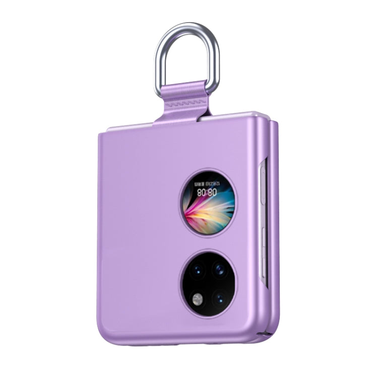 Custodia per telefono con cordino in pelle, For Huawei P50 Pocket