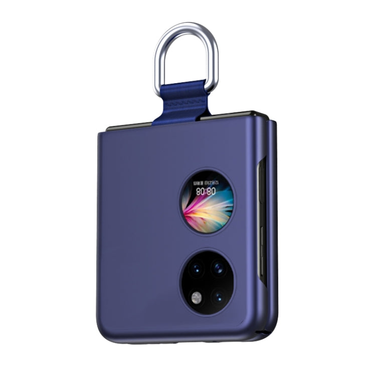 Custodia per telefono con cordino in pelle, For Huawei P50 Pocket