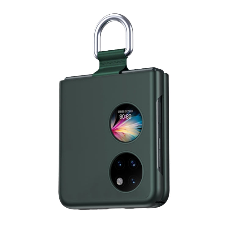Custodia per telefono con cordino in pelle, For Huawei P50 Pocket